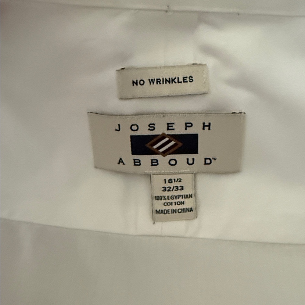 Joseph Abboud White Dress Shirt